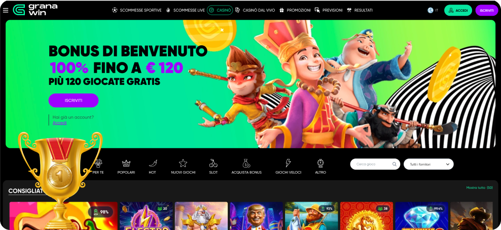 Granawin in linea Granawin in linea